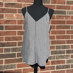 Striped Sleeveless Blouse  Top EXPRESS SIZE S  / P
